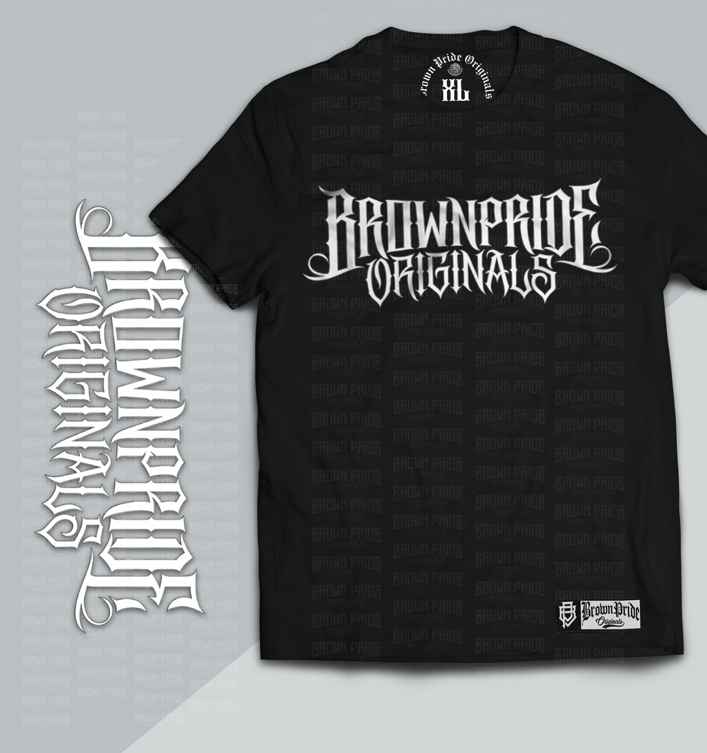 "Brown Pride Originals 4" T-shirt