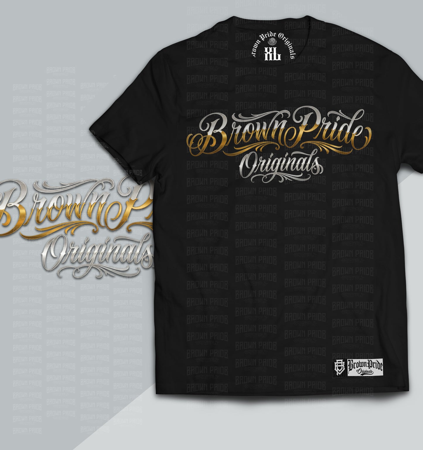 "Brown Pride Originals 3" T-shirt
