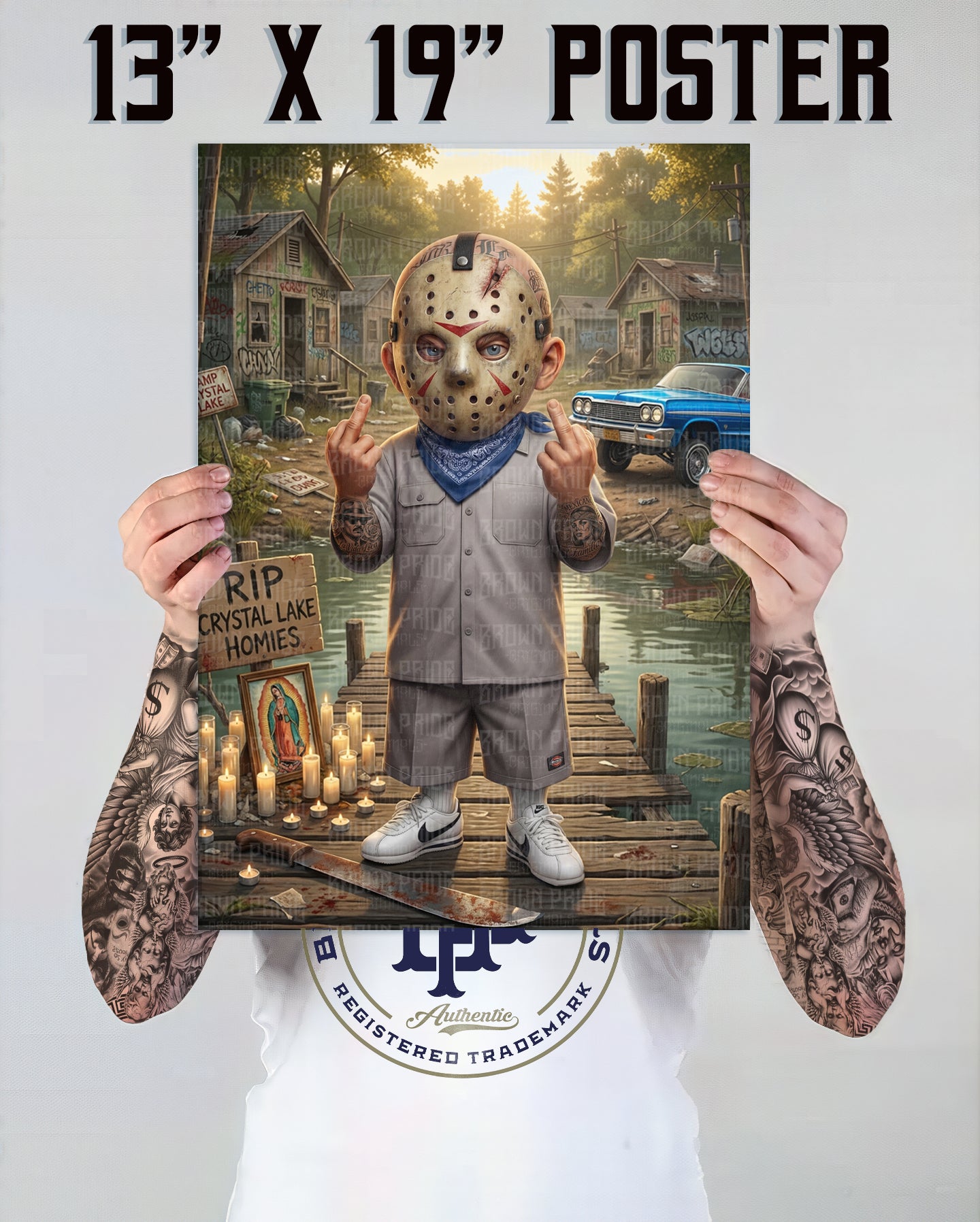 "Baby Jason" Premium Poster-13X19 Glossy Finish
