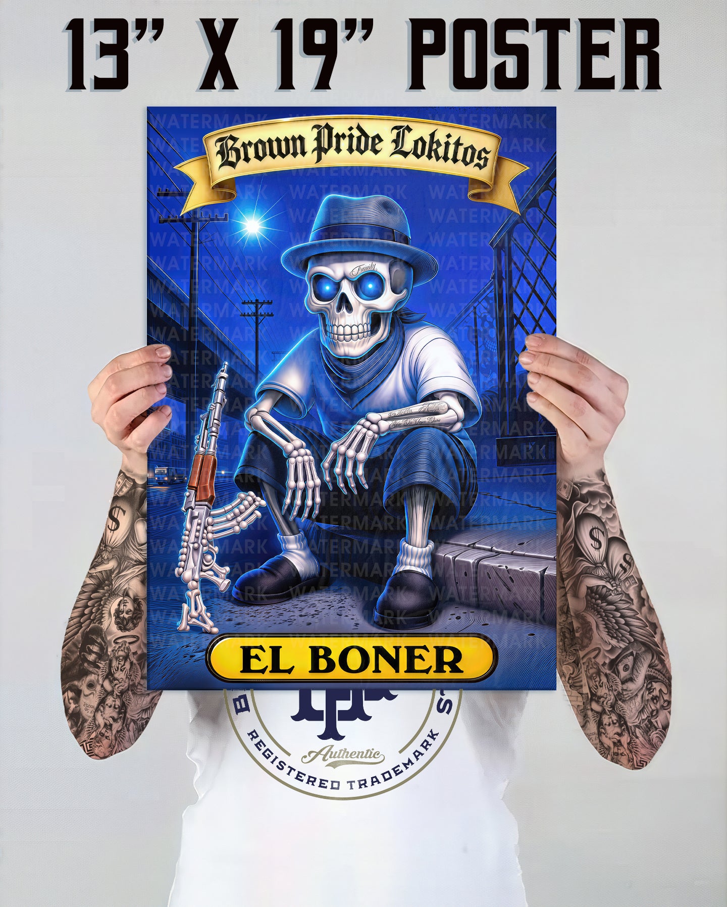 "El Boner" Premium Poster-13X19 Glossy Finish