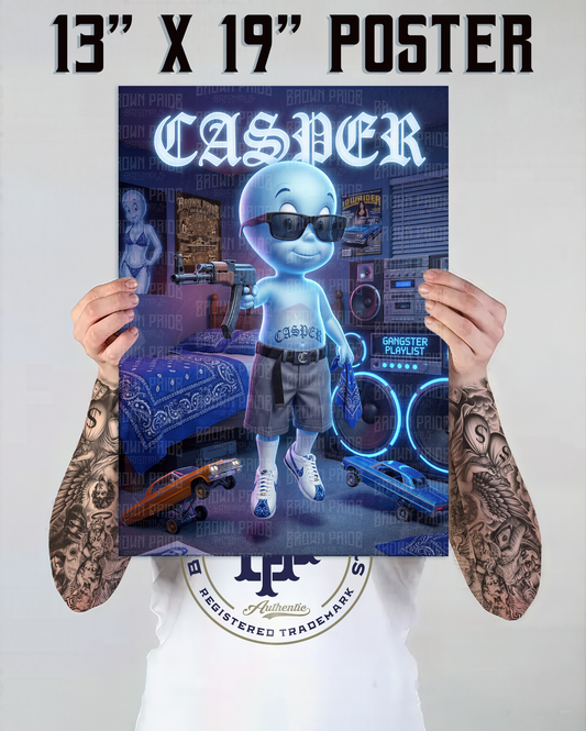 "Cholo Ghost" Premium Poster-13X19 Glossy Finish