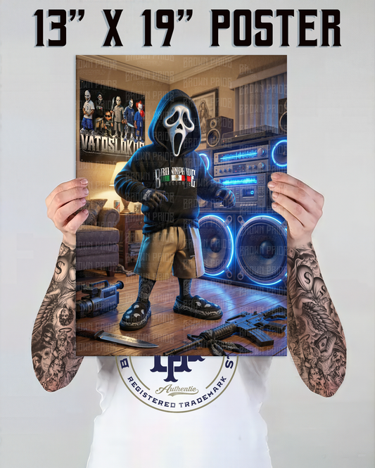 "Ghostero Room" Premium Poster-13X19 Glossy Finish