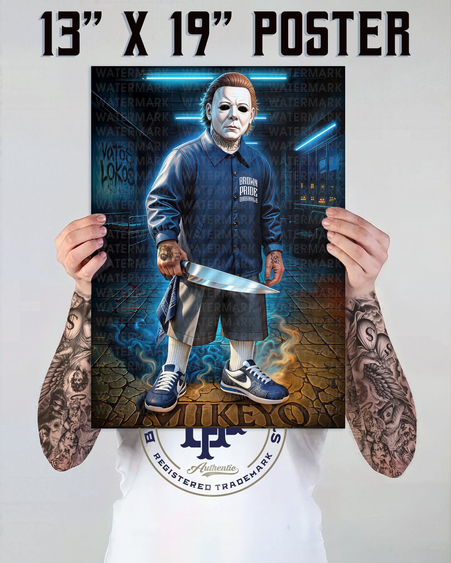 "Mikeyo" Premium Poster-13X19 Glossy Finish